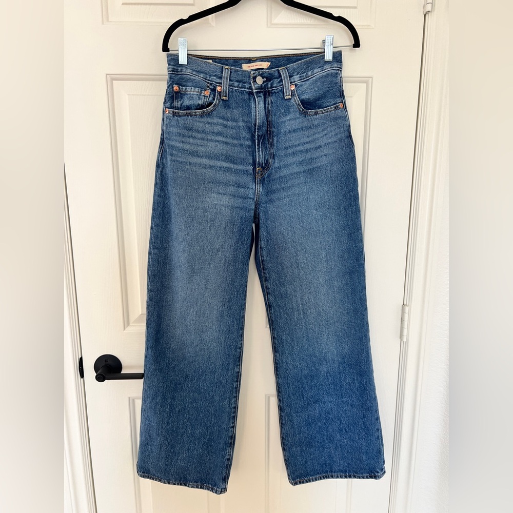 LEVI’S RIBCAGE WIDE LEG JEANS